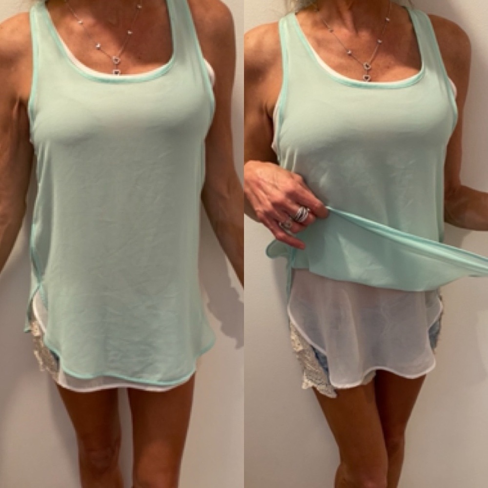 (59) ambience apparel Double layer top